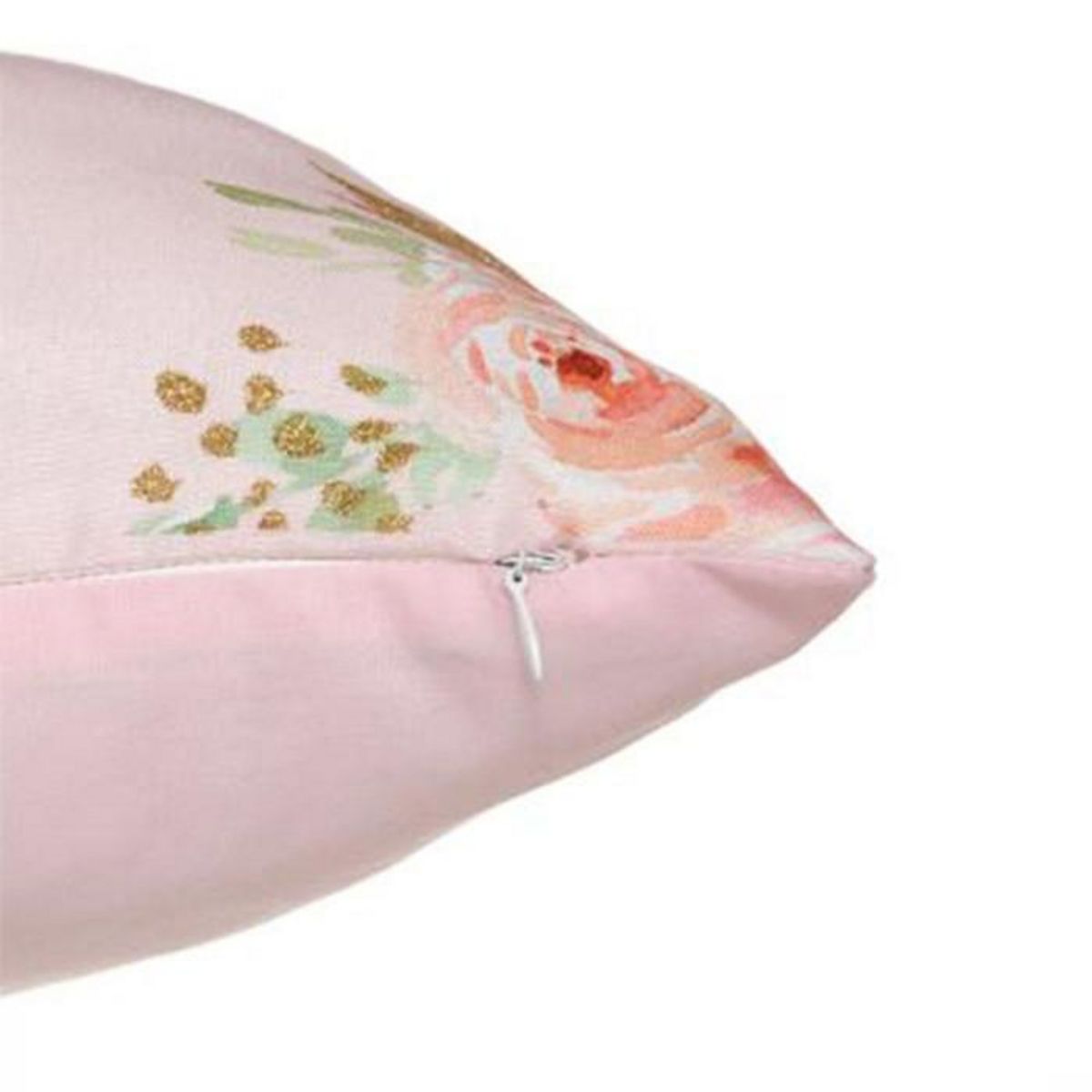 Atmosphera Kids Coussin Déco Enfant  Licorne Ruban  40x40cm Rose