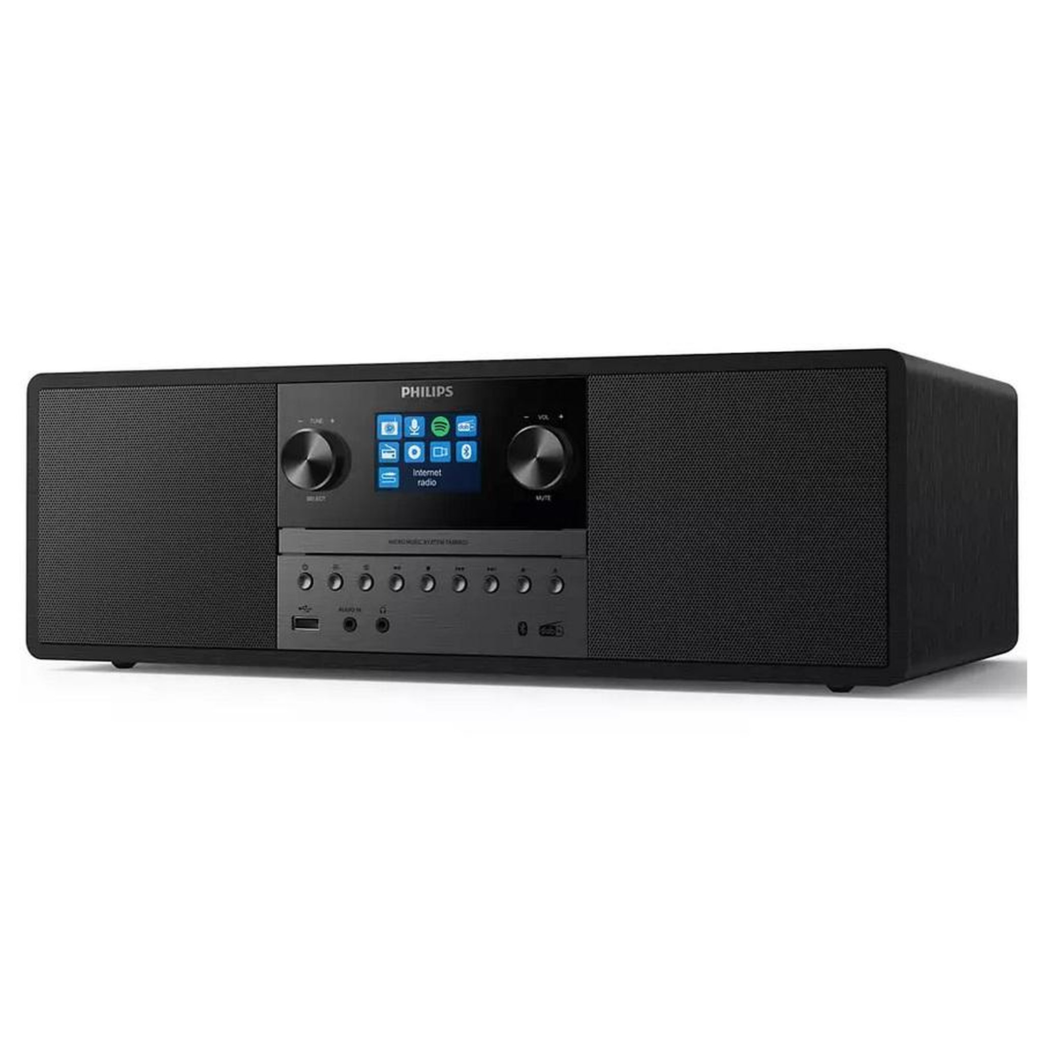Voir la diapositive 4 : Philips Micro-chaîne all-in-one 50w noir avec bluetooth - tam6805/10