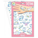 Djeco DJ09575 Tatouages Licornes