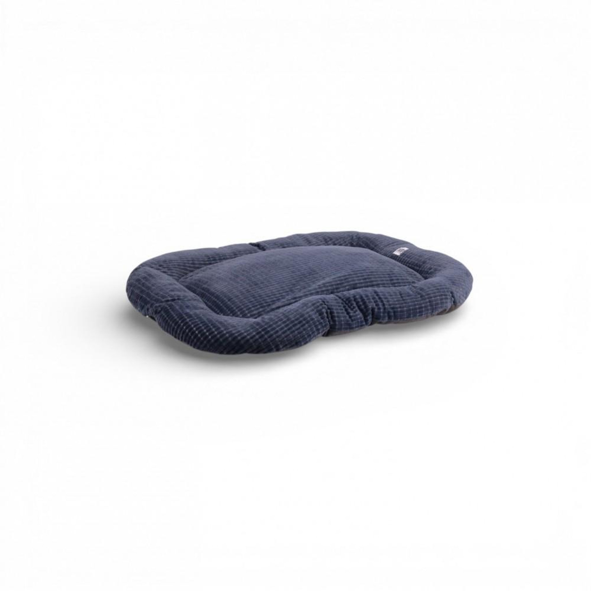 MON AMI LUKI Coussin soft-touch - bi-matière doux - antidérapant - petit chien. Coloris disponibles : Bleu