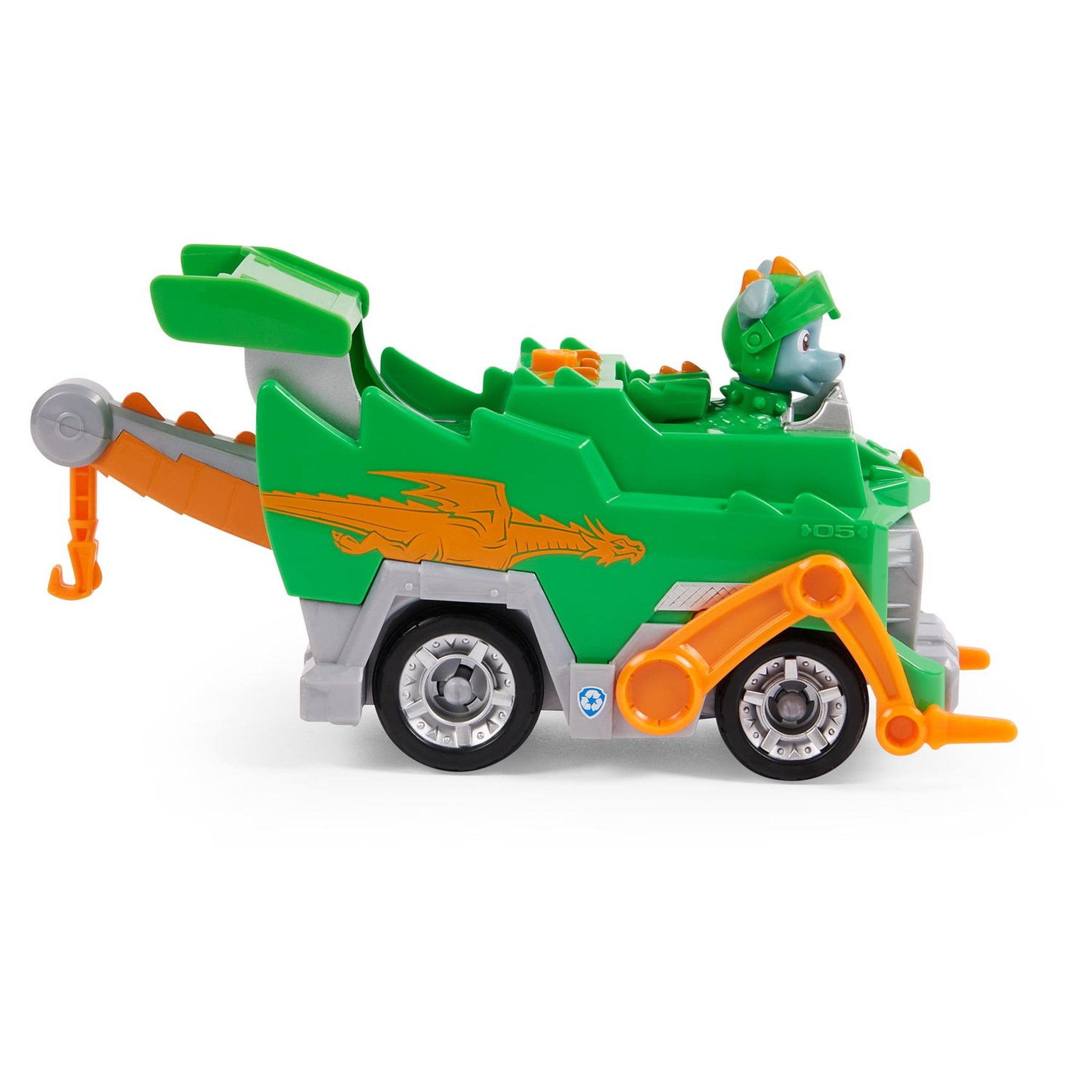 Voir la diapositive 2 : SPIN MASTER Véhicule + Figurine Rocky Rescue Knights La Pat' Patrouille