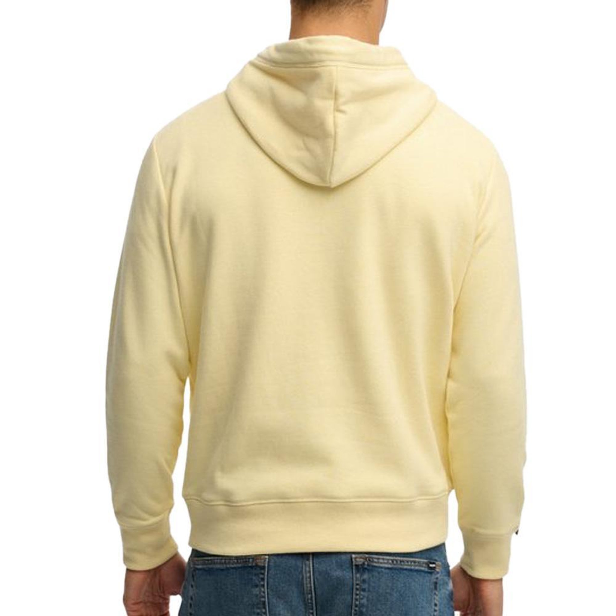 Voir la diapositive 2 : SUPERDRY Sweat Jaune Homme Superdry Essential Logo