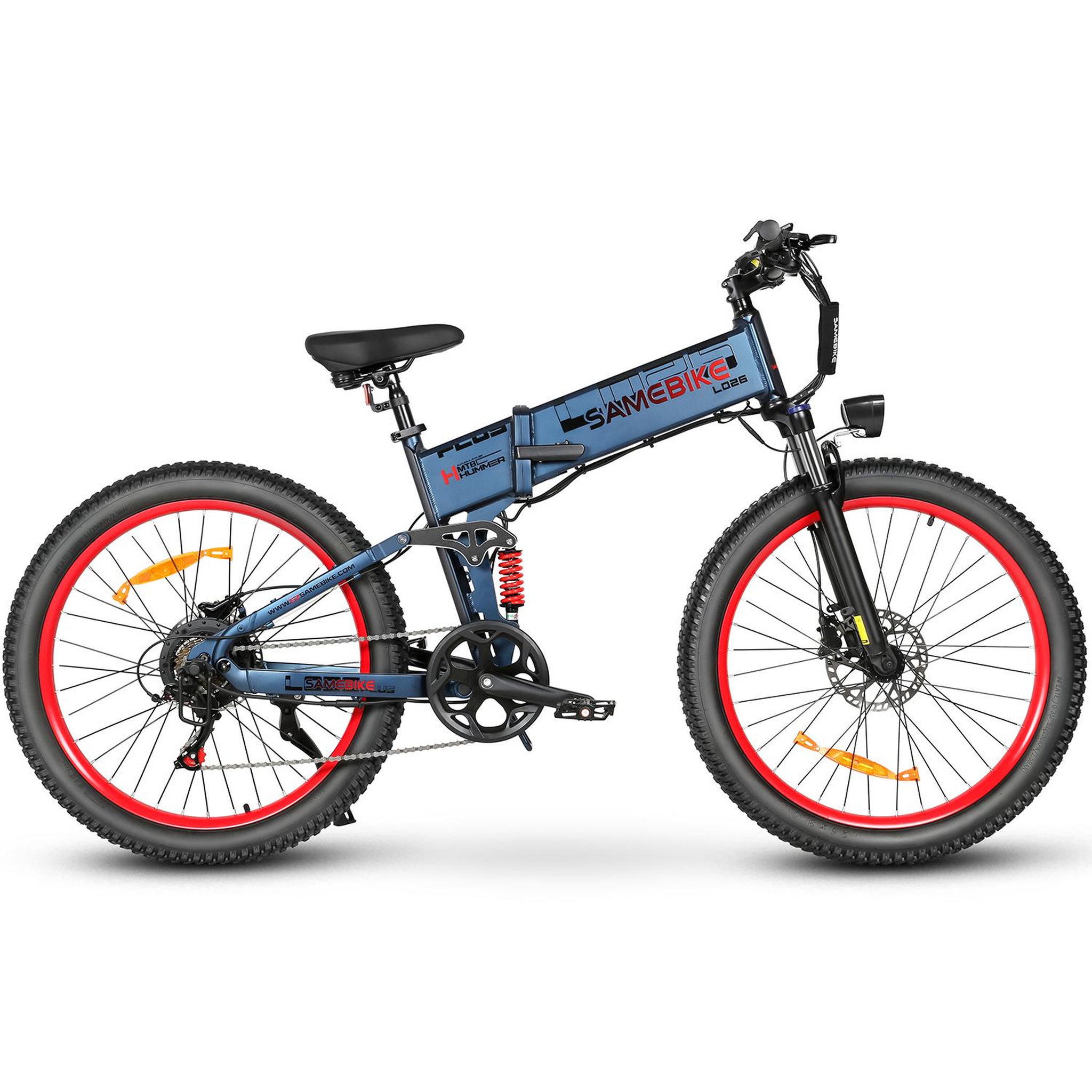 Voir la diapositive 2 : SAMEBIKE Vélo électrique pliable SAMEBIKE LO26-Plus