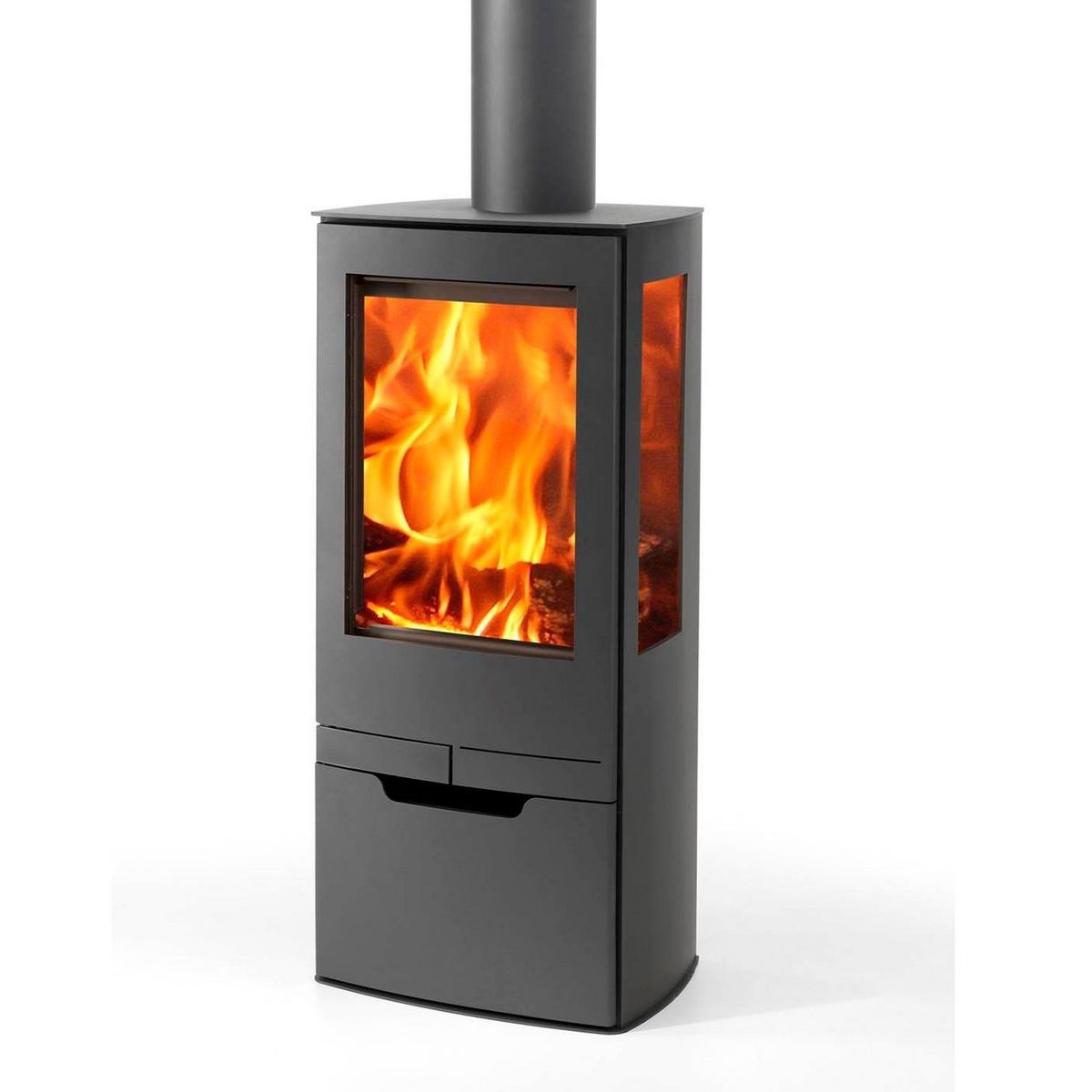 PANADERO Poêle à bois ZINC Ecodesign