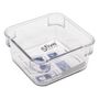 Voir la diapositive 3 : SECRET DE GOURMET Organisateur de Tiroir  Ted  9cm Gris