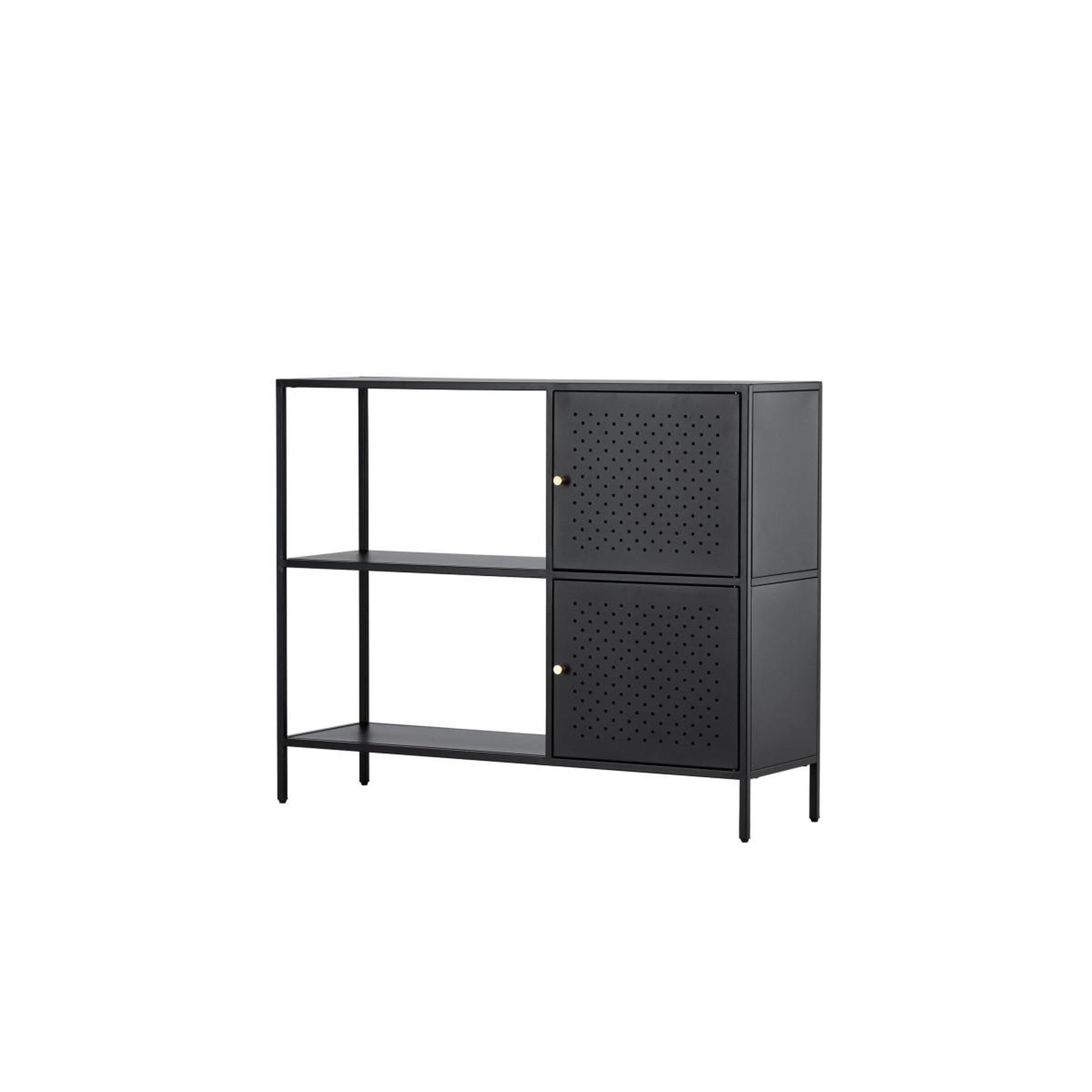 Voir la diapositive 3 : Paris Prix Console design en métal  salta  100cm noir