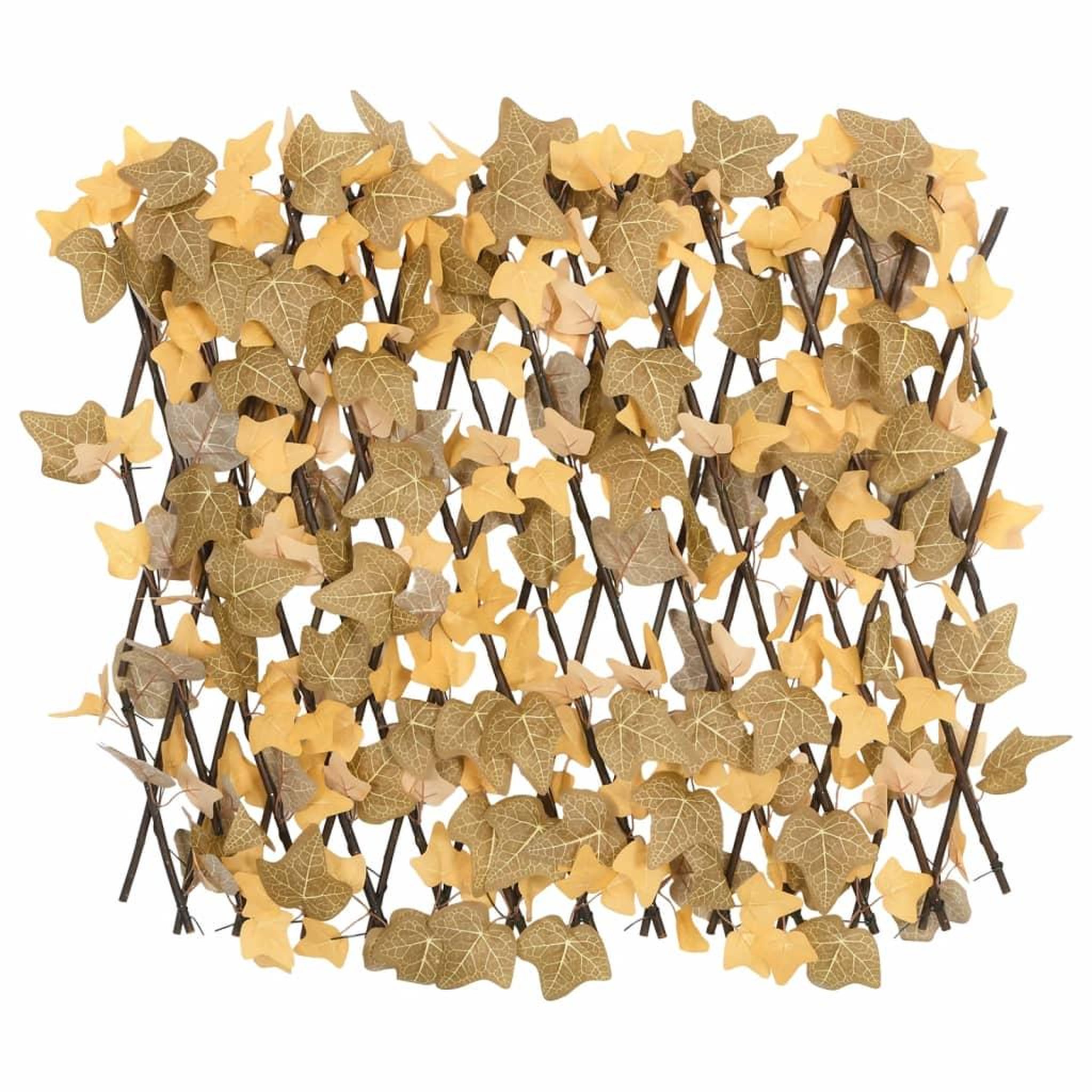 Voir la diapositive 3 : VIDAXL vidaXL Treillis de feuille d'erable artificiel extensible 5 pcs