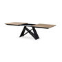 Voir la diapositive 4 : LISA DESIGN Capriccio - table à manger - extensible - bois et noir - 4 à 10 personnes - noir / bois