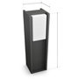 Voir la diapositive 5 : PHILIPS HUE Borne lumineuse basse - PHILIPS HUE - Turaco - Gris anthracite - IP44 - Lumiere blanche et colorée - 1100 lumens