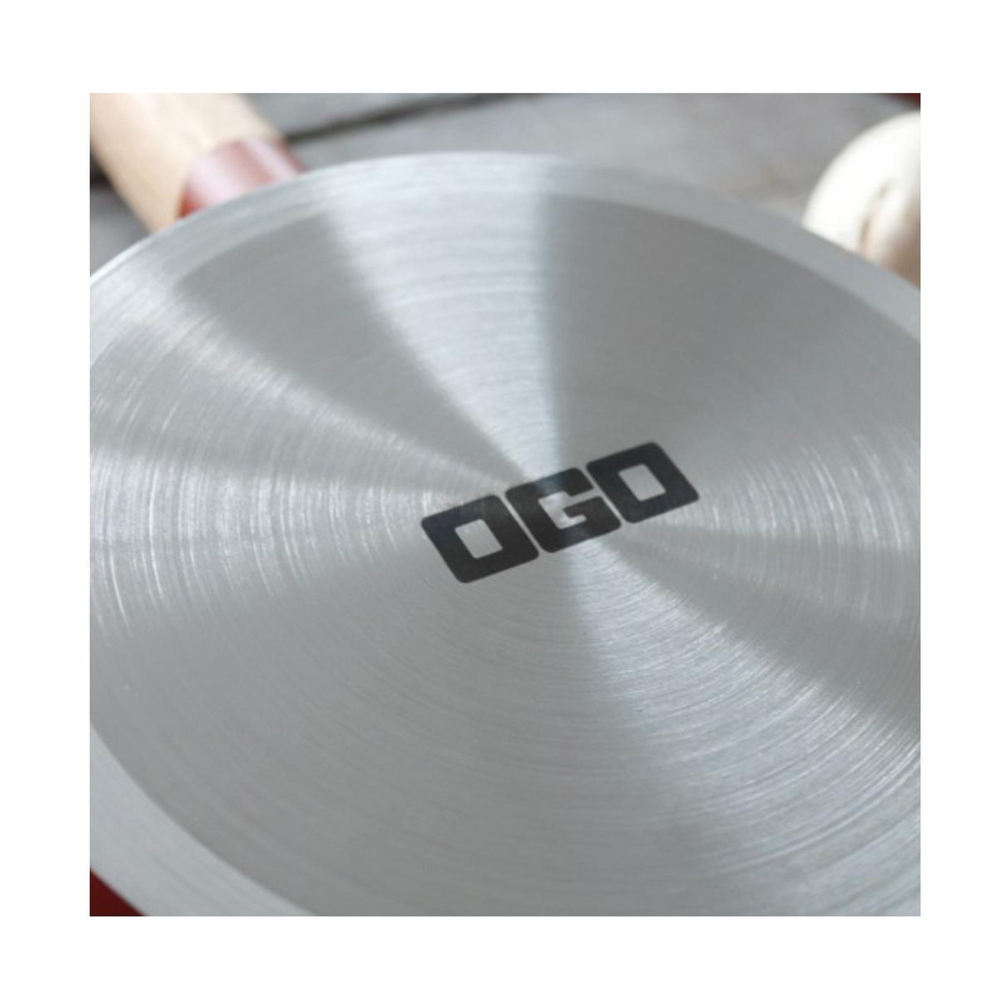 Voir la diapositive 4 : OGO LIVING Poêle aluminium 20cm paprika - 7930283