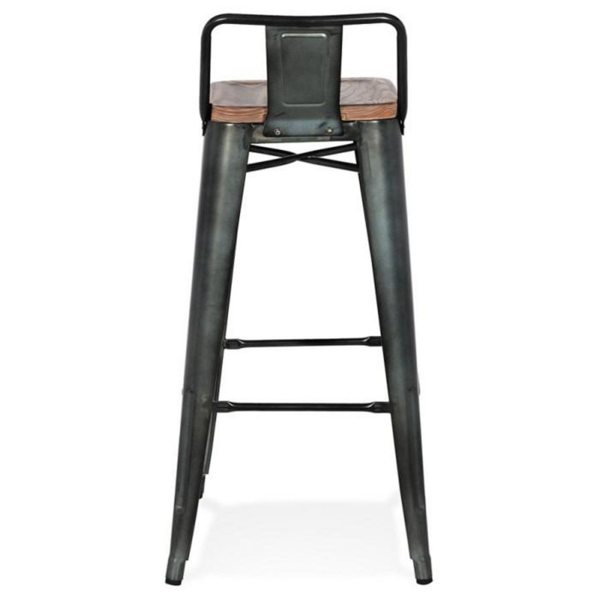 Paris Prix Tabouret de Bar Design  Kary  94cm Noir