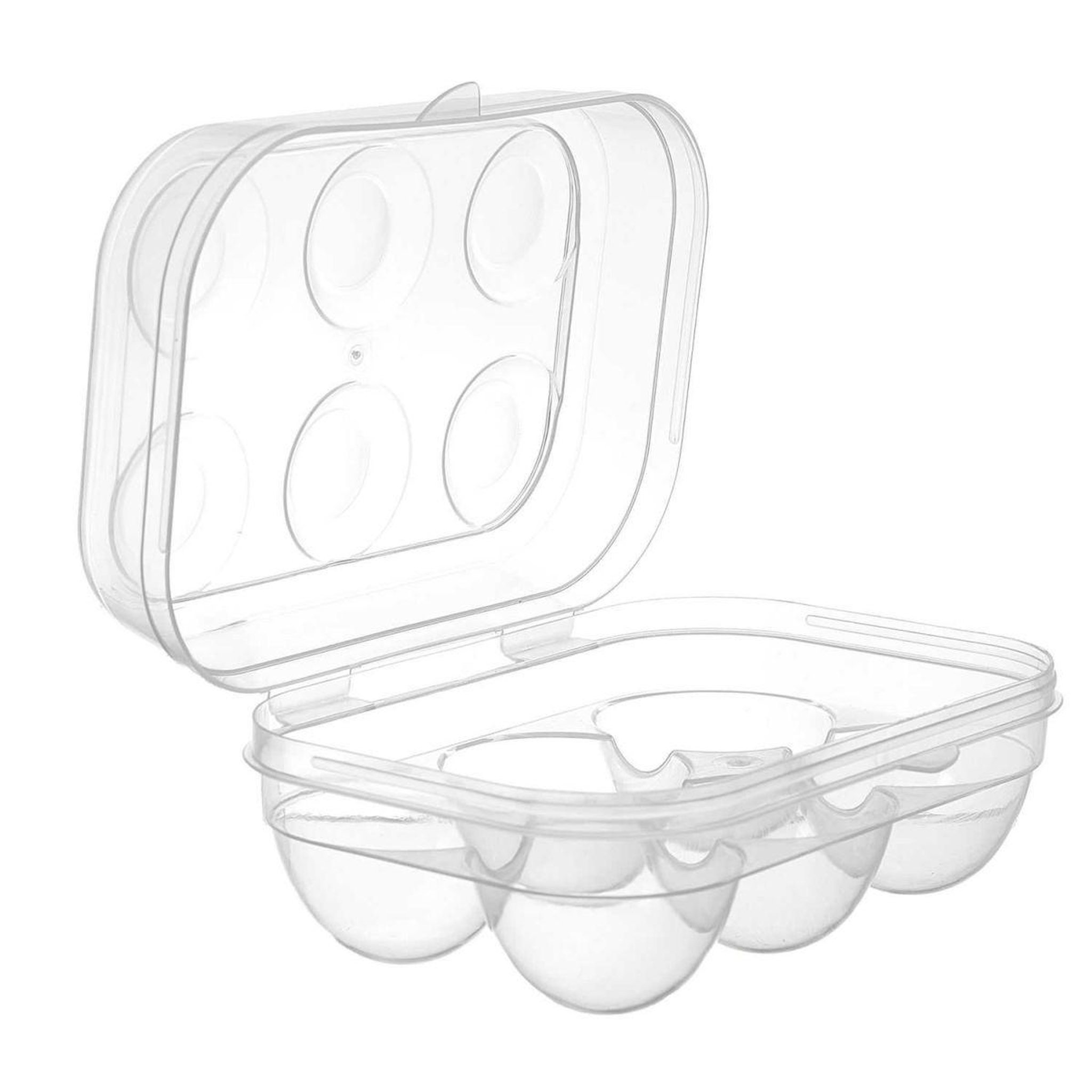 Voir la diapositive 2 : COOK CONCEPT Boîte à œufs  6 emplacements  15cm transparent