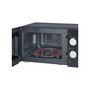Voir la diapositive 4 : SEVERIN Micro-ondes solo 17l 700w noir/argent - MW7886