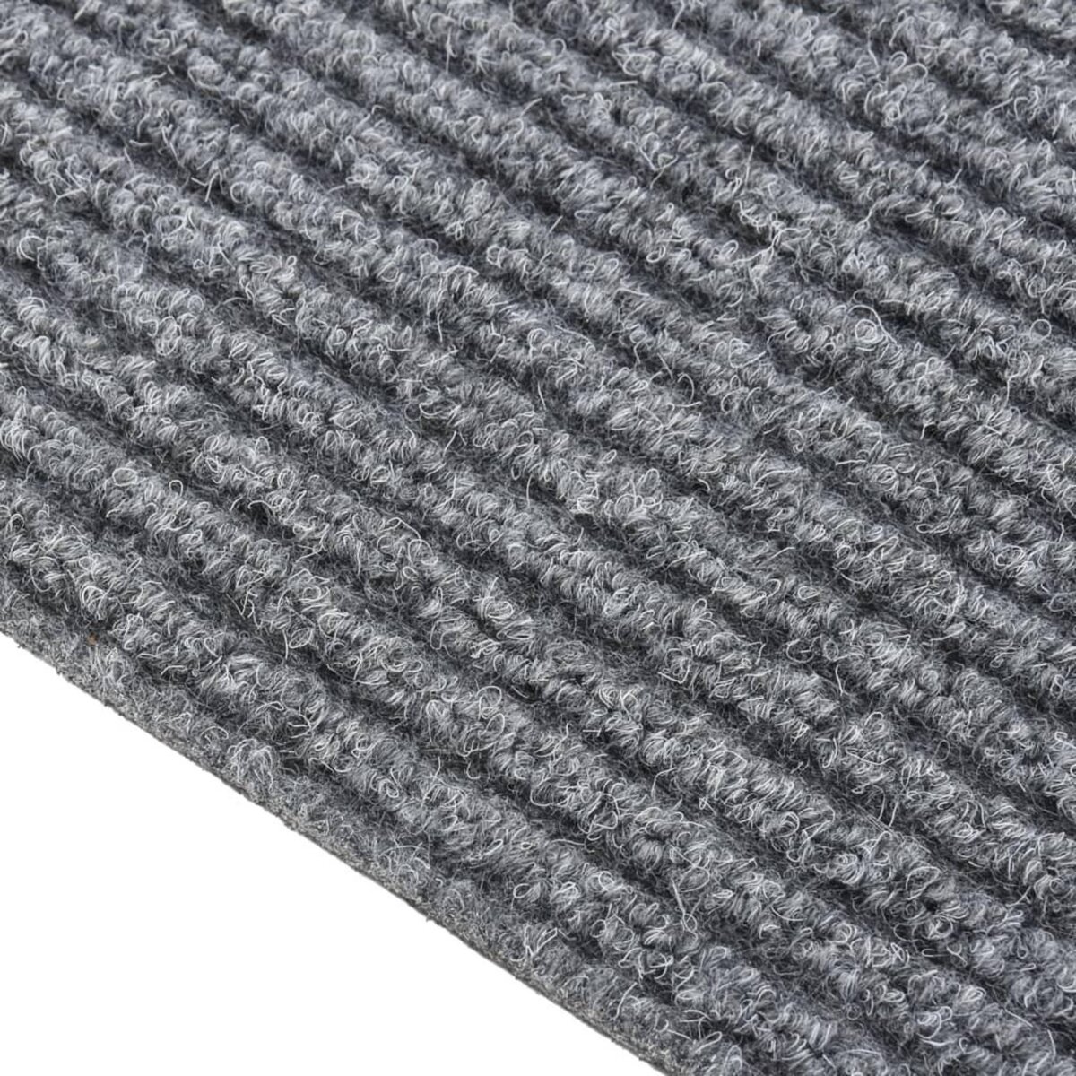 VIDAXL Tapis 100x400 cm Gris