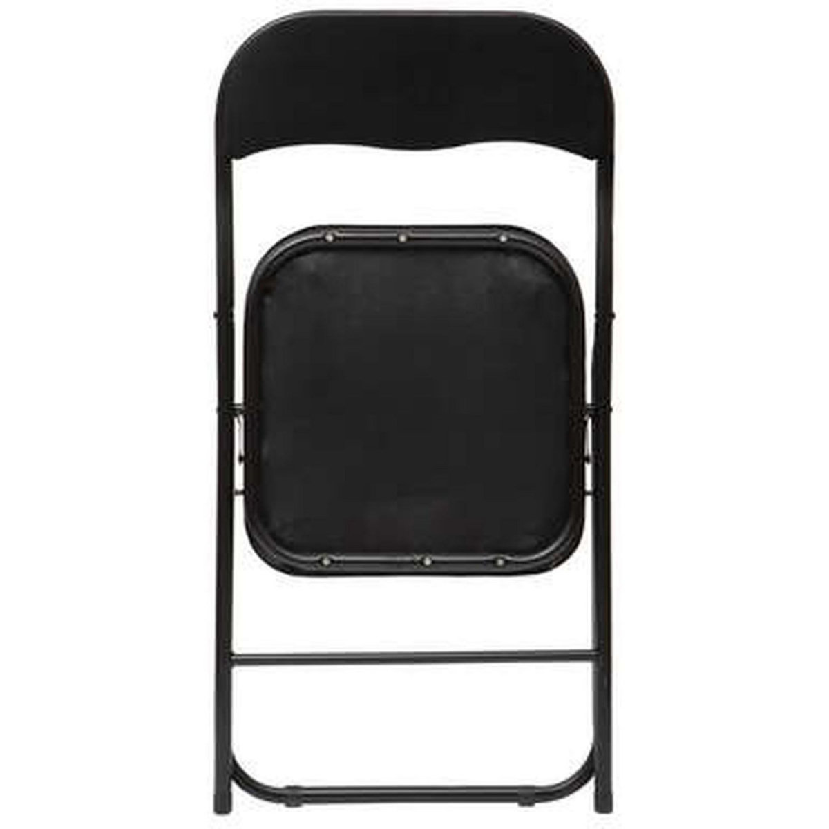 Chaise pliante en velours pieds métal 