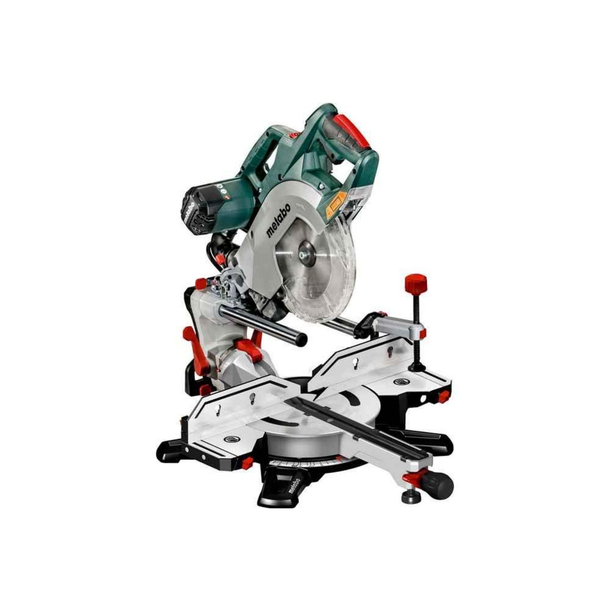 METABO SAS Scie à onglets radiale KGSV 72 Xact - 1500W - Profondeur de coupe max. 72/42 mm