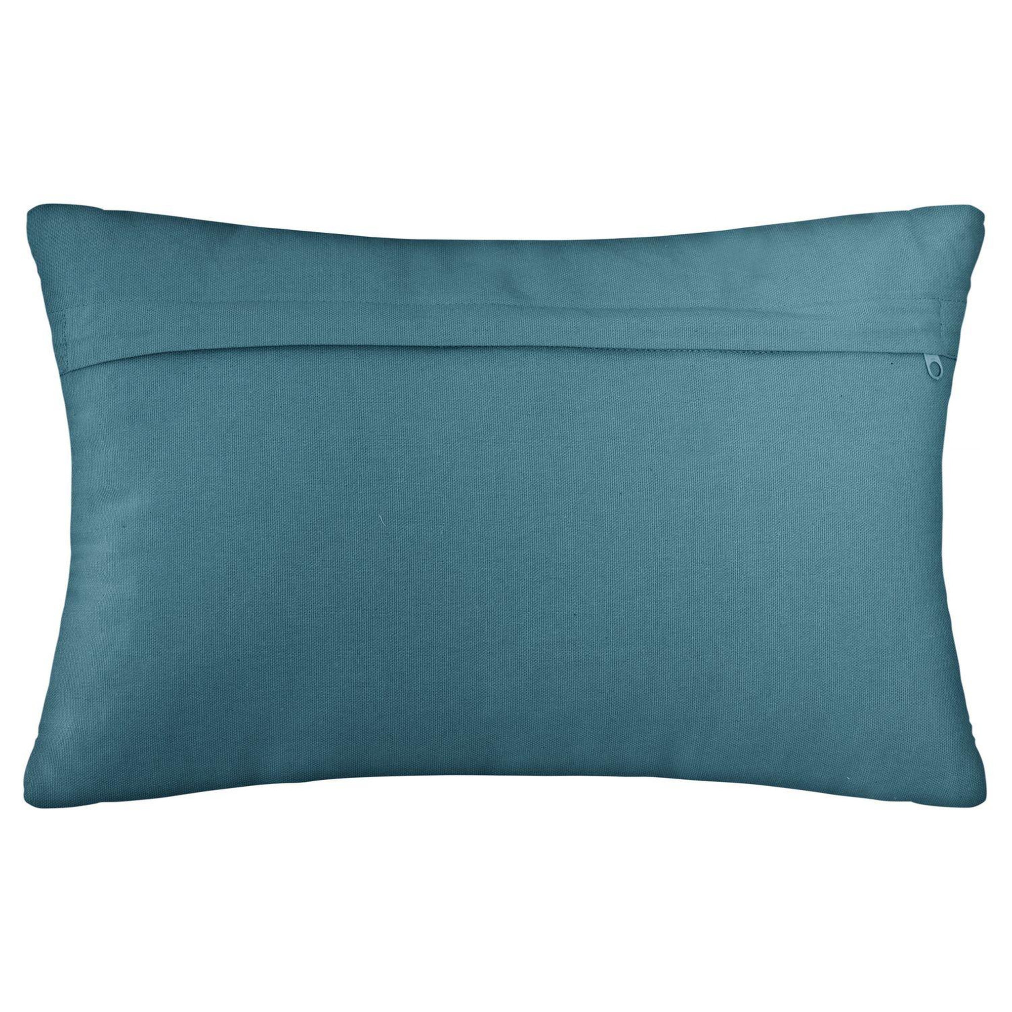 Voir la diapositive 2 : ATMOSPHERA Coussin rectangulaire en coton à motif Otto