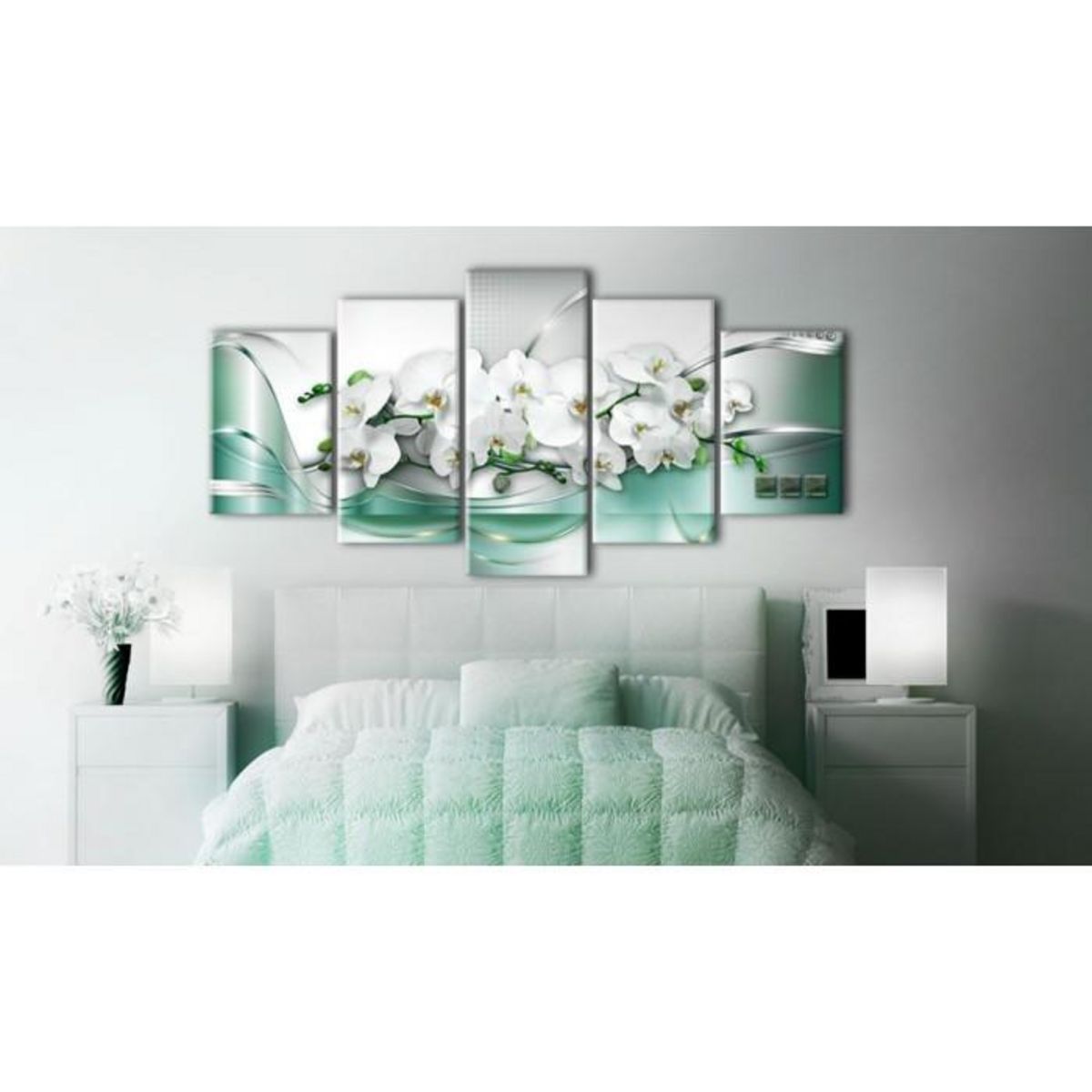 Paris Prix Tableau Imprimé  Celadon Ribbon