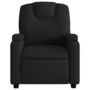 Voir la diapositive 3 : VIDAXL Fauteuil inclinable Noir Tissu
