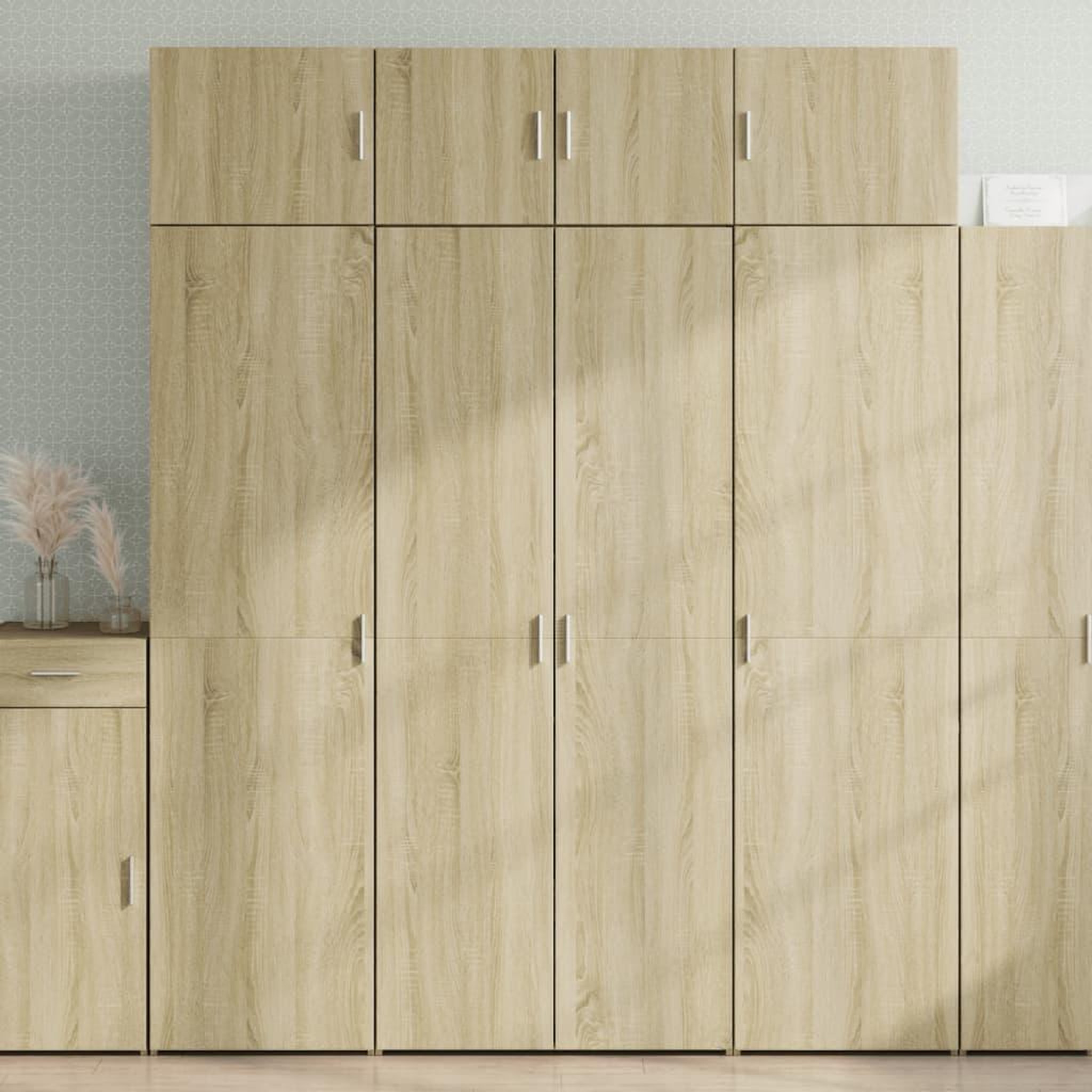 VIDAXL Armoire de rangement chene sonoma 80x42,5x225 cm