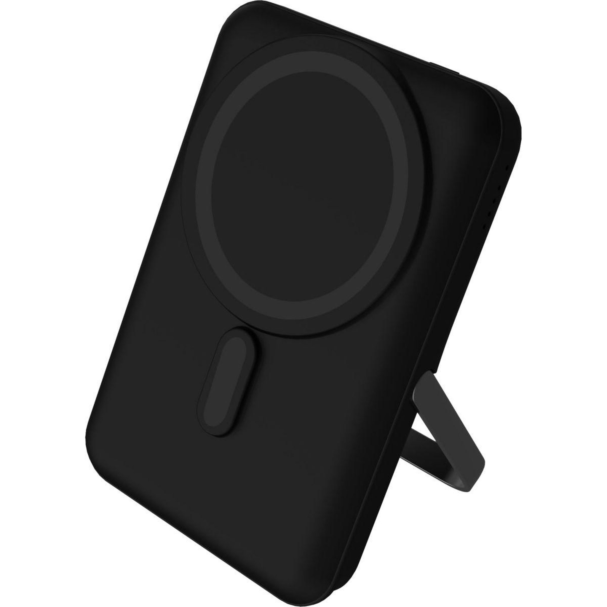 Voir la diapositive 4 : Mophie Batterie externe 10000 mah magsafe noir avec support