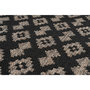 Voir la diapositive 2 : Paris Prix Tapis Géométrique à Poils Courts  Splash  Noir