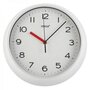 MARKET24 Horloge Murale Plastique (6,6 x 29,3 x 29,3 cm) Blanc