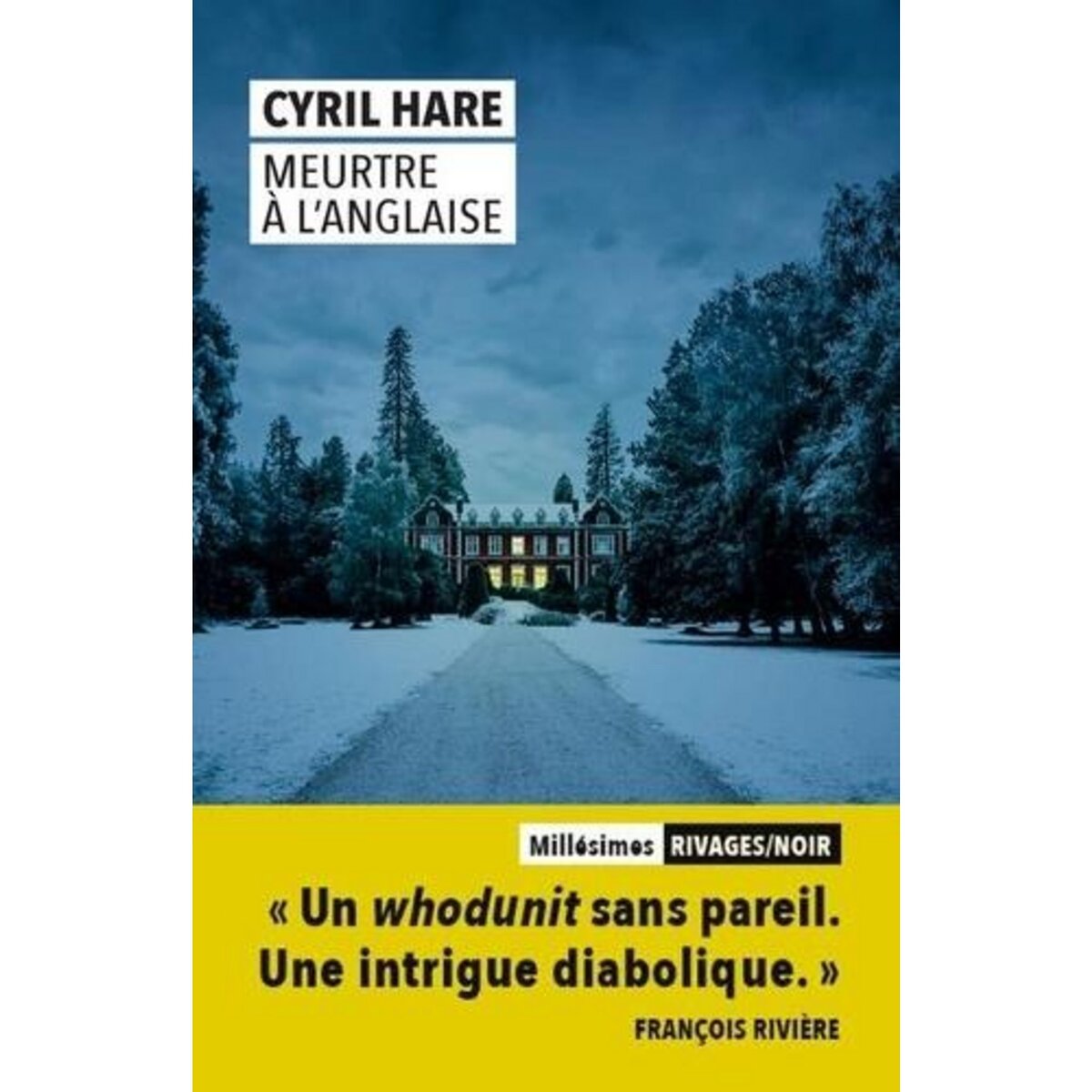 MEURTRE A L'ANGLAISE, Hare Cyril