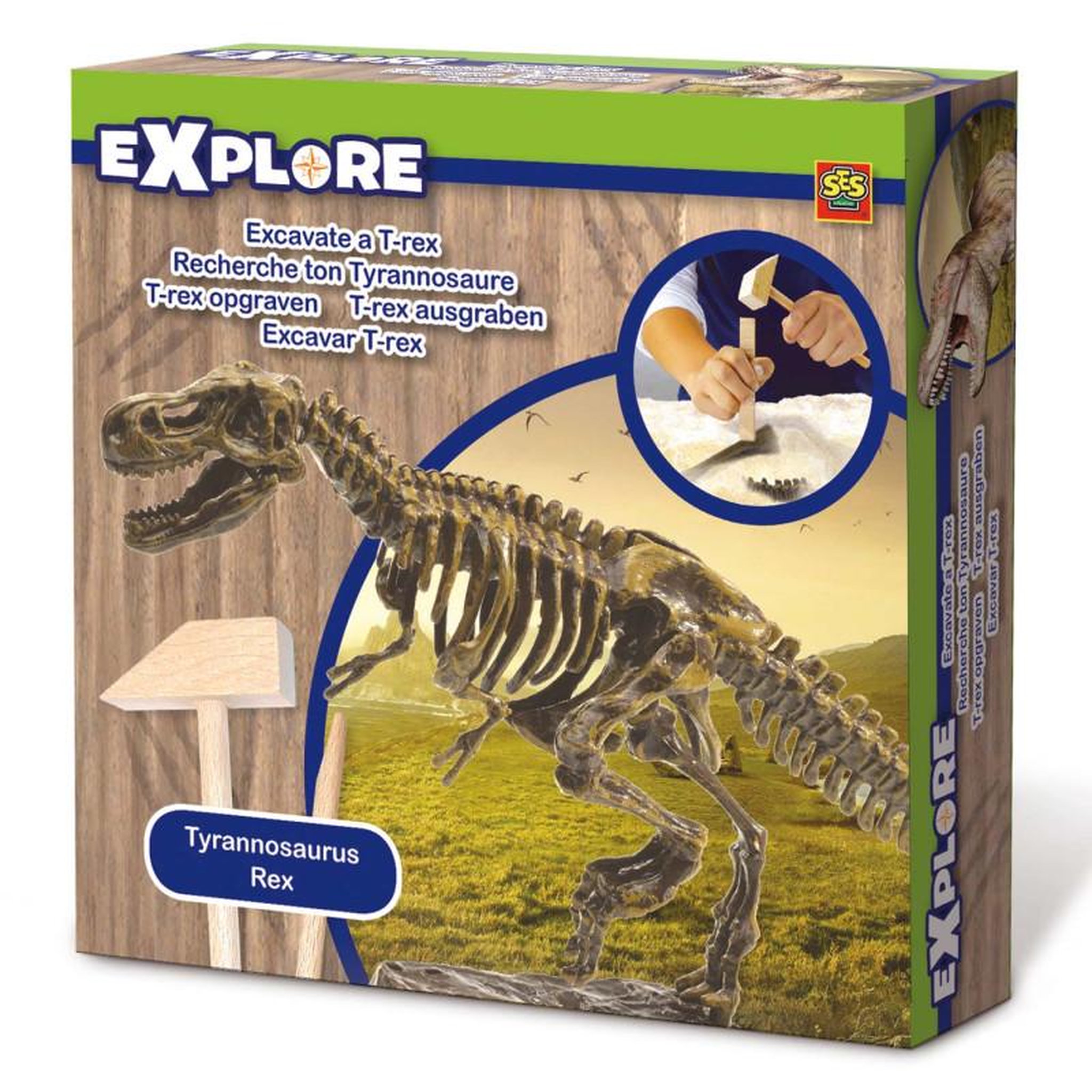 SES SES Recherche ton Tyrannosaure