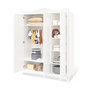 Voir la diapositive 2 : Pinolino Armoire  Florentina Grande L 140 x P 57 x H 180