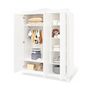 Voir la diapositive 2 : Pinolino Armoire  Florentina Grande L 140 x P 57 x H 180
