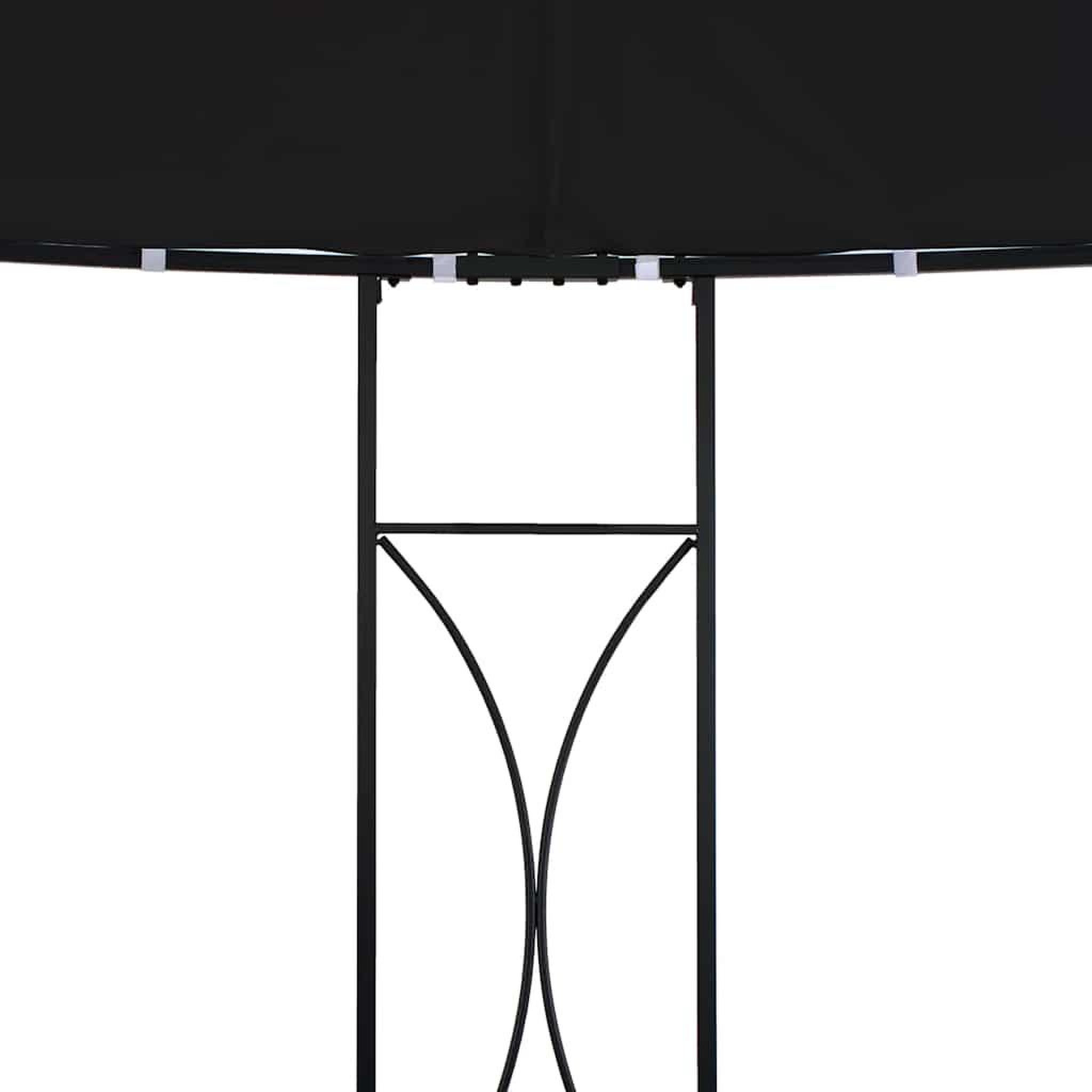 Voir la diapositive 6 : VIDAXL Belvedere 300 x 290 cm Anthracite Rond