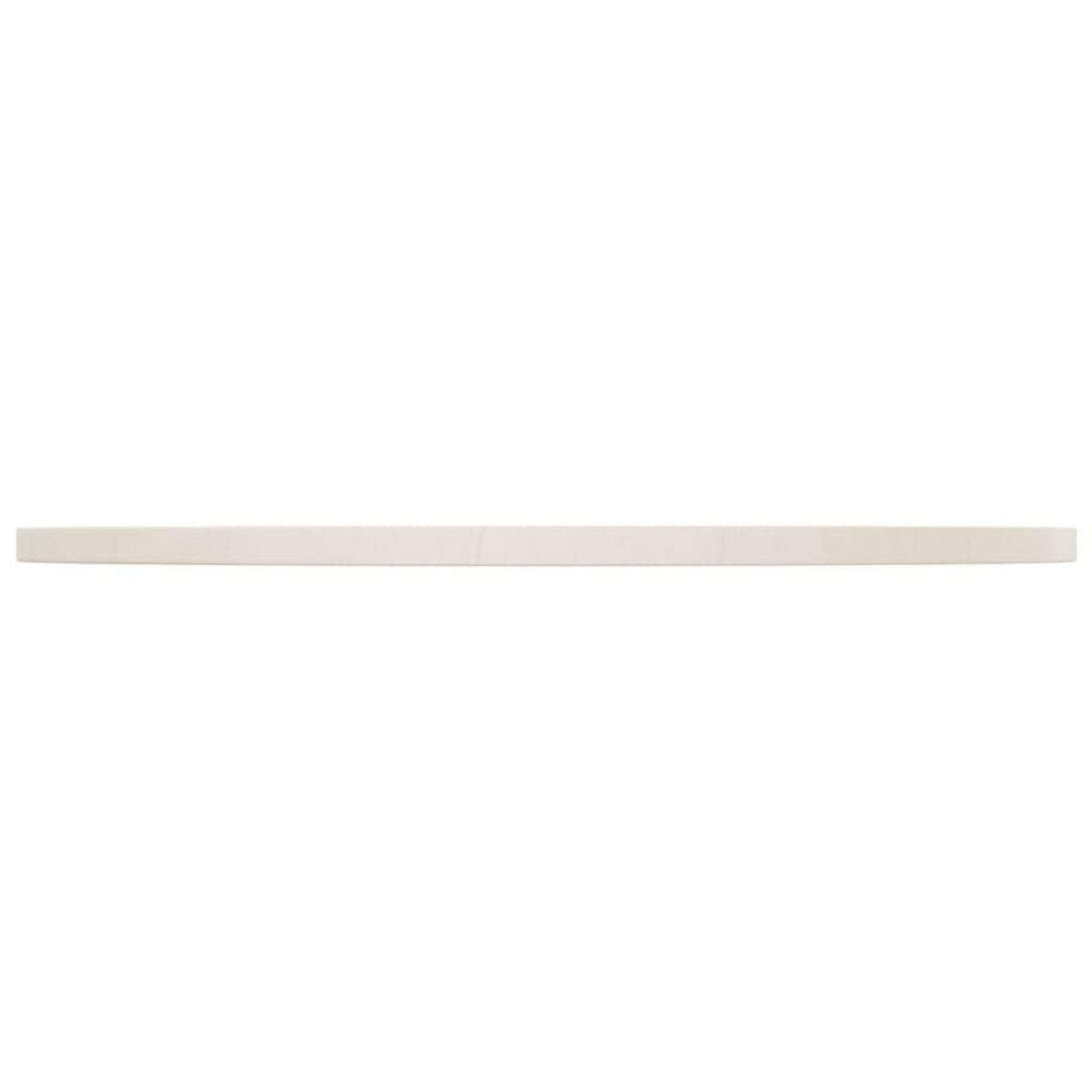 VIDAXL Dessus de table Blanc Ø80x2,5 cm Bois de pin massif