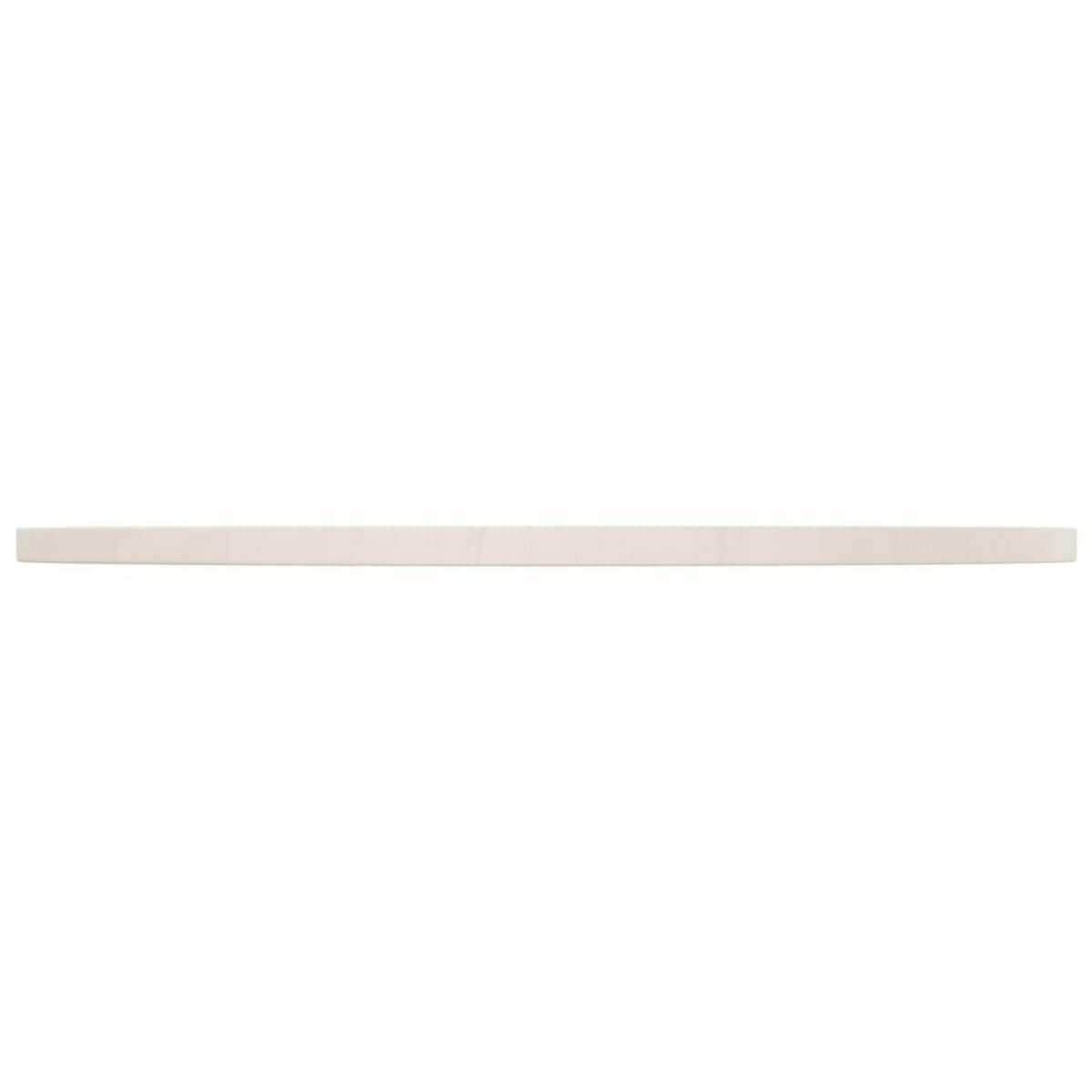 VIDAXL Dessus de table Blanc Ø80x2,5 cm Bois de pin massif