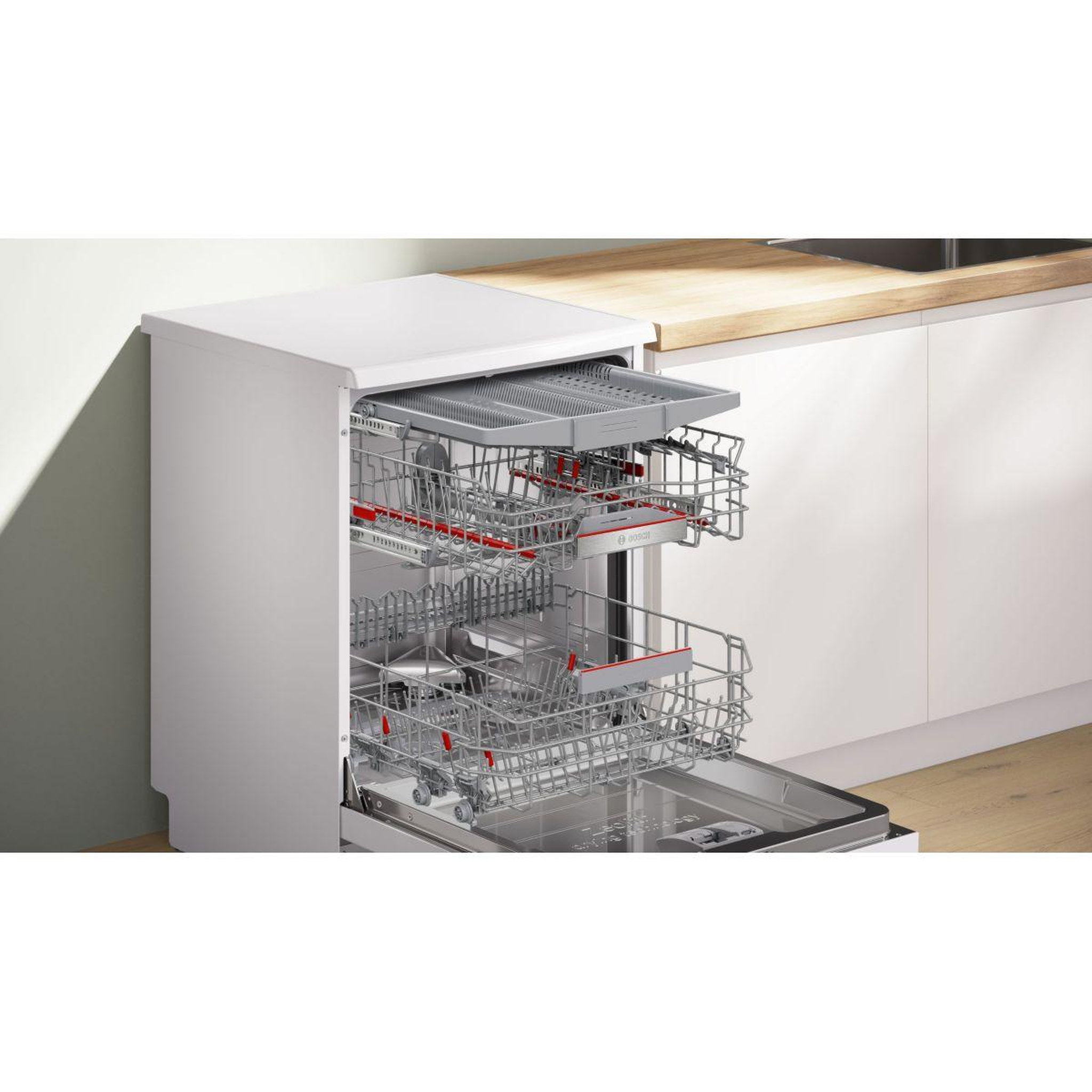 Voir la diapositive 3 : BOSCH Lave vaisselle 60 cm SMS6ZCW12F, Série 6, Séchage Zeolith