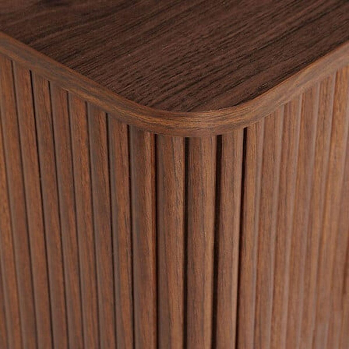 ATMOSPHERA Meuble TV 4 portes effet noyer WANY - Marron