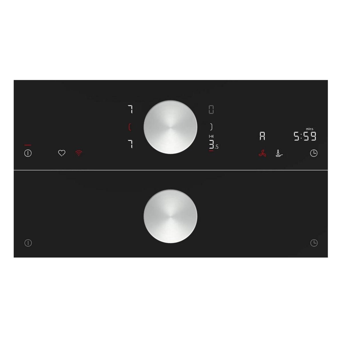 Neff Table de cuisson induction aspirante 80cm 4 feux 7400w noir - V68TTX4L0