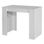 Voir la diapositive 2 : Table console extensible SOBRIO Blanc