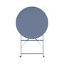 Voir la diapositive 6 : SWEEEK Table de jardin bistrot pliable - Emilia ronde - Table ronde Ø60cm en acier thermolaqué