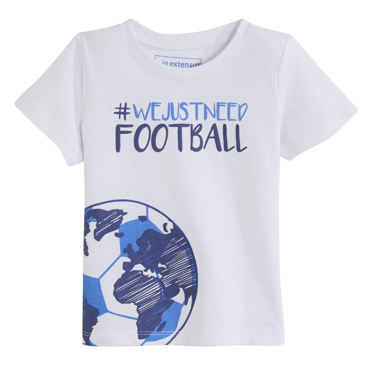 IN EXTENSO T-shirt manches courtes coupe du monde bébé garçon
