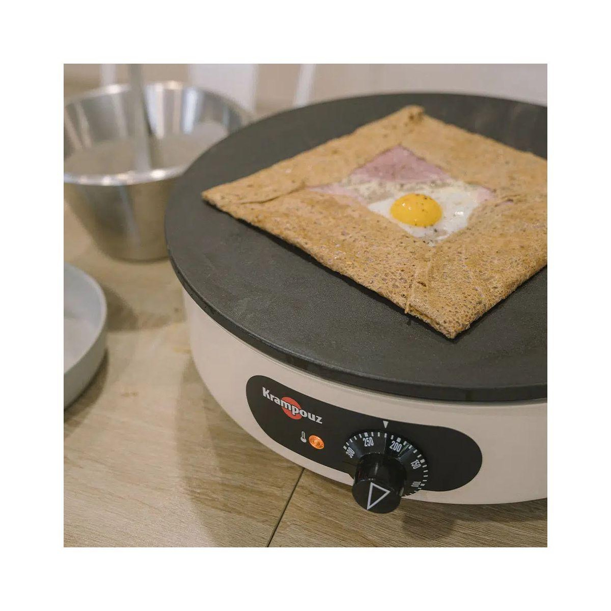 Voir la diapositive 5 : KRAMPOUZ Crêpière Electrique Armen CFAR4AA-KR