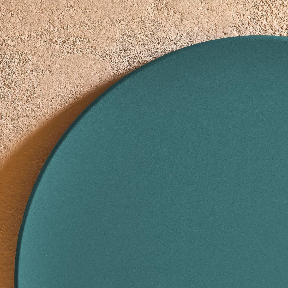 SWEEEK Table de jardin bistrot pliable - Emilia ronde - Table ronde Ø60cm en acier thermolaqué