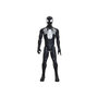 Voir la diapositive 2 : HASBRO Figurine Spider-Man en costume noir 30 cm deluxe, Titan Series, jouets de super-héros pour enfants, Marvel Spider-Man, des 4