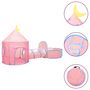 Voir la diapositive 3 : VIDAXL Tente de jeu pour enfants avec 250 balles Rose 301x120x128 cm