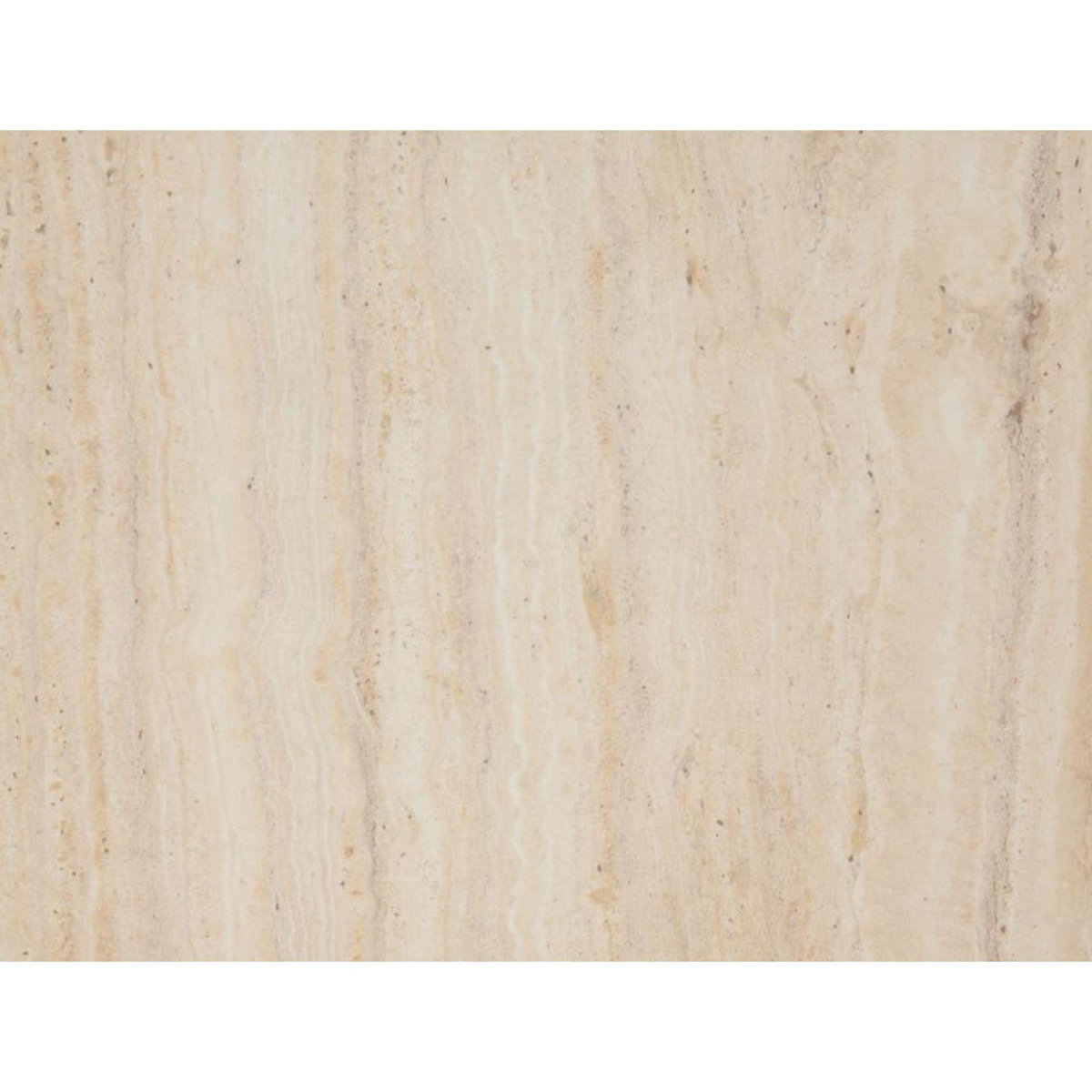 TOILINUX Table basse carrée effet travertin GÖRAN - Beige