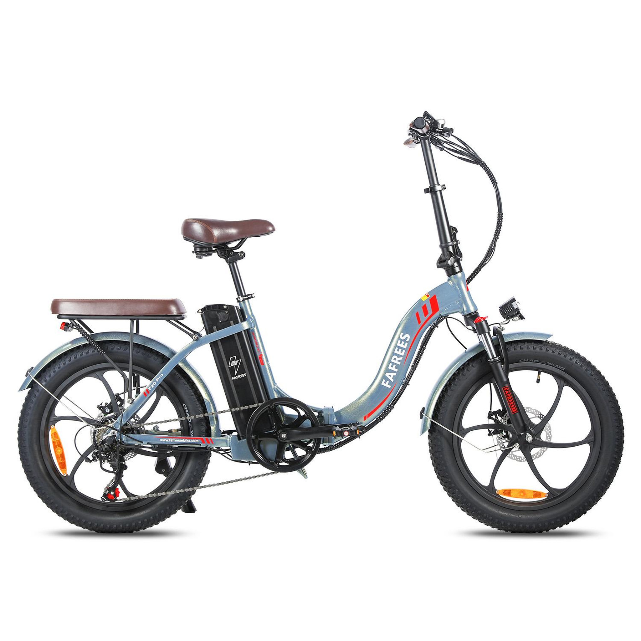 Voir la diapositive 3 : FAFREES Vélo électrique à gros pneus fafrees f20 pro