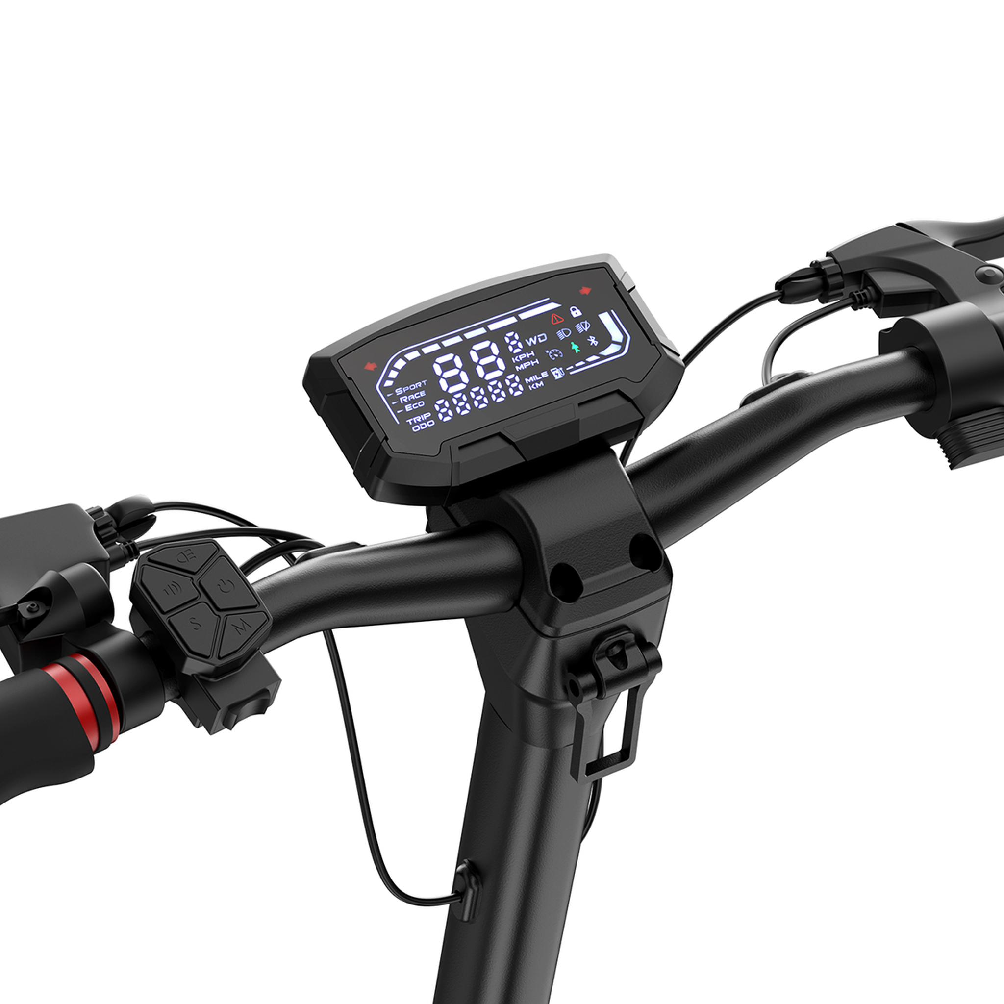 Voir la diapositive 4 : ISCOOTER Trottinette électrique tout-terrain iScooter iX7 Pro, 2 x 1000 W, 48 V, batterie 17,5 Ah