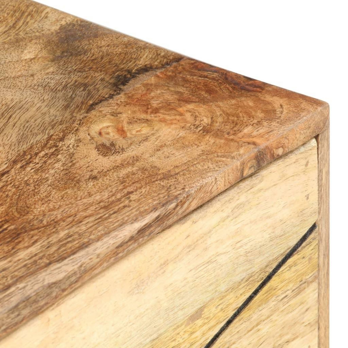 VIDAXL Table de chevet 40x30x50 cm Bois de manguier massif
