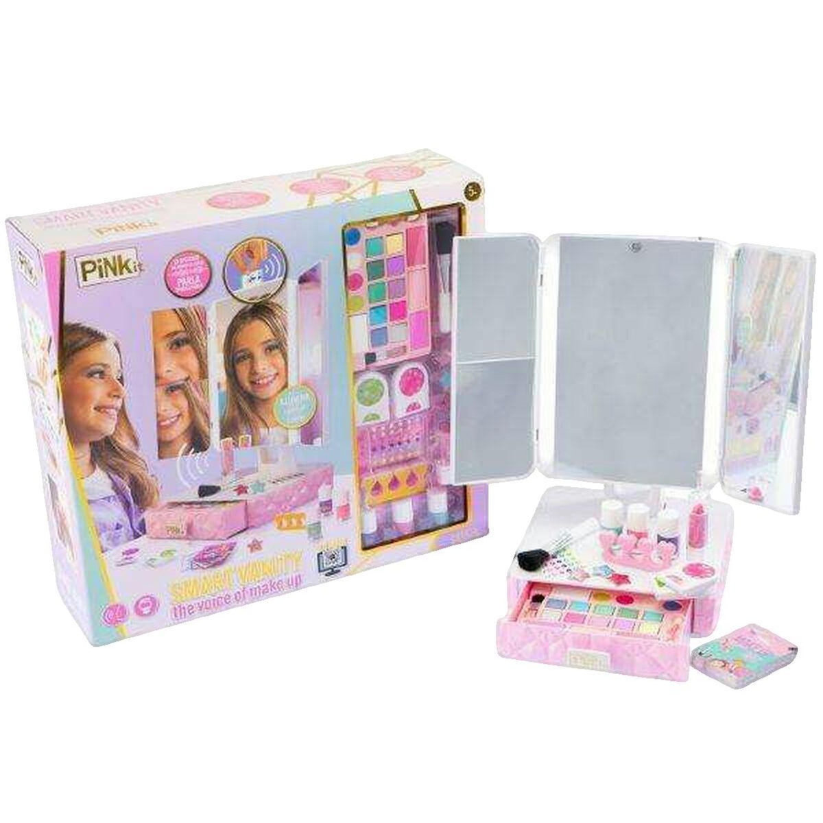 Nice Set de jeu de maquillage Nice Group avec miroir interactif rose