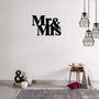 Voir la diapositive 1 : Homemania Homemania Decoration murale Mots 50x35 cm Acier Noir